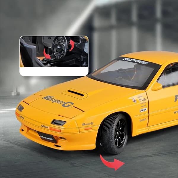 ماکت ماشین فلزی مزدا مدل Mazda RX7 FC — تصویر ۶