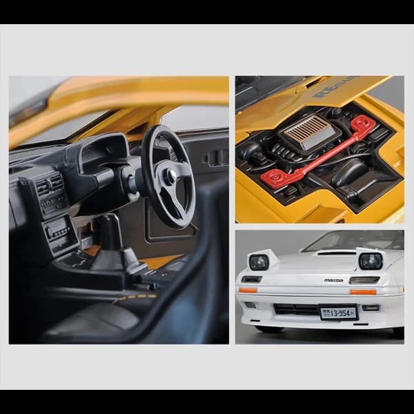ماکت ماشین فلزی مزدا مدل Mazda RX7 FC — تصویر ۸