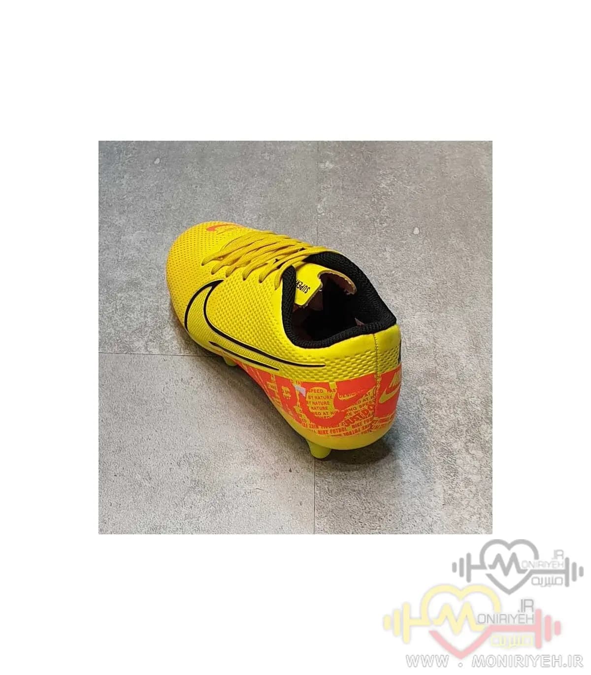کفش فوتبال نایک Mercurial Superfly-زرد — تصویر ۷