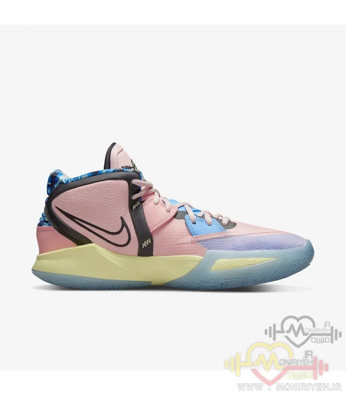 کفش بسکتبال نایک مدل Kyrie 8 Circle-صورتی — تصویر ۳