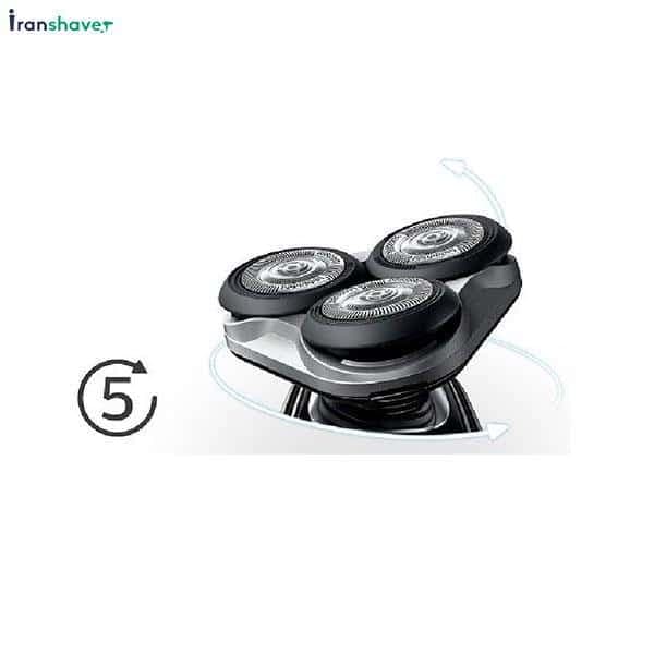 ماشین اصلاح صورت فیلیپس مدل S5370/26 — تصویر ۵