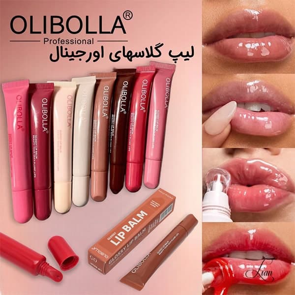 پک ۸ عددی لیپ گلاس طرح رود برند اولیبولا OLIBOLLA — تصویر ۴