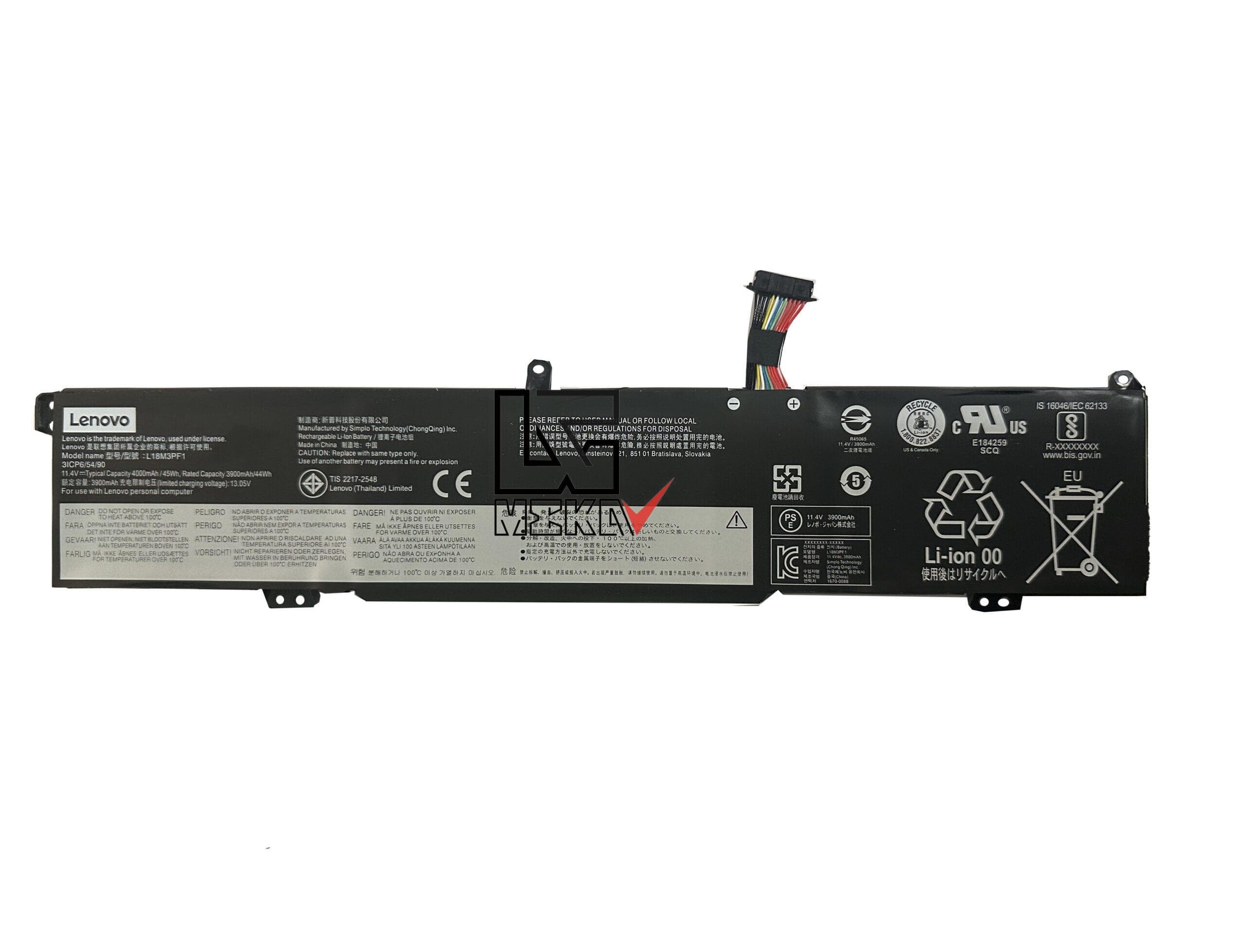 باتری اورجینال لپ تاپ لنوو Pn: L18M3PF1) Lenovo L340)