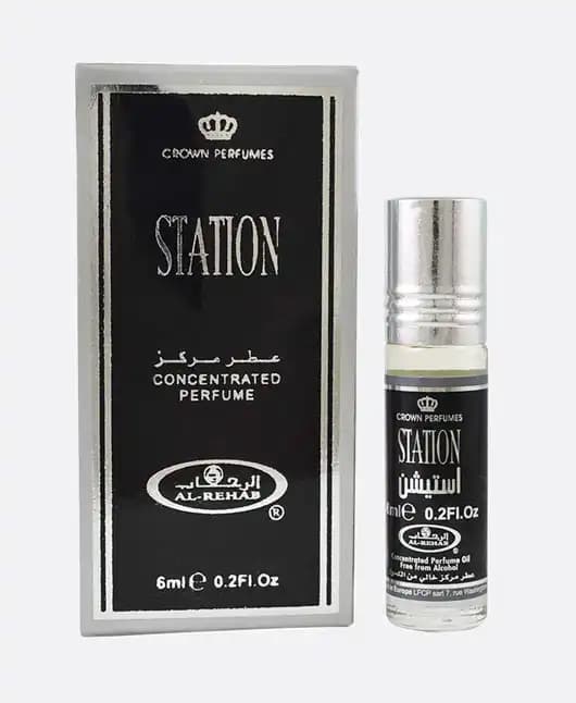 عطر الرحاب مدل استیشن حجم 6 میلی لیتر
