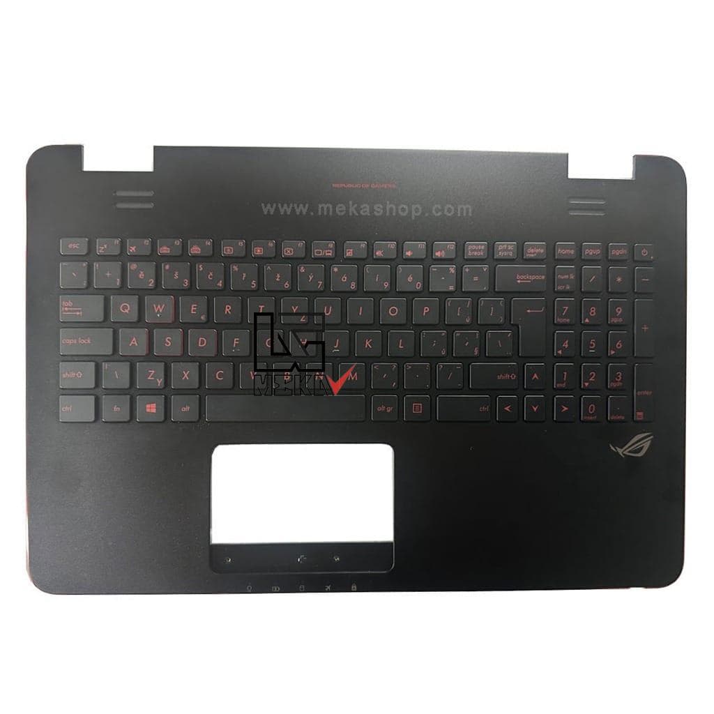 قاب کنار کیبورد با کیبورد لپ تاپ ایسوس Asus N551