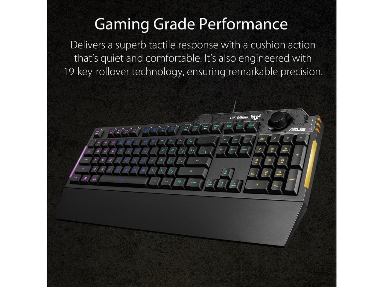 ایسوس ASUS TUF Gaming K1 RGB Keyboard — تصویر ۳