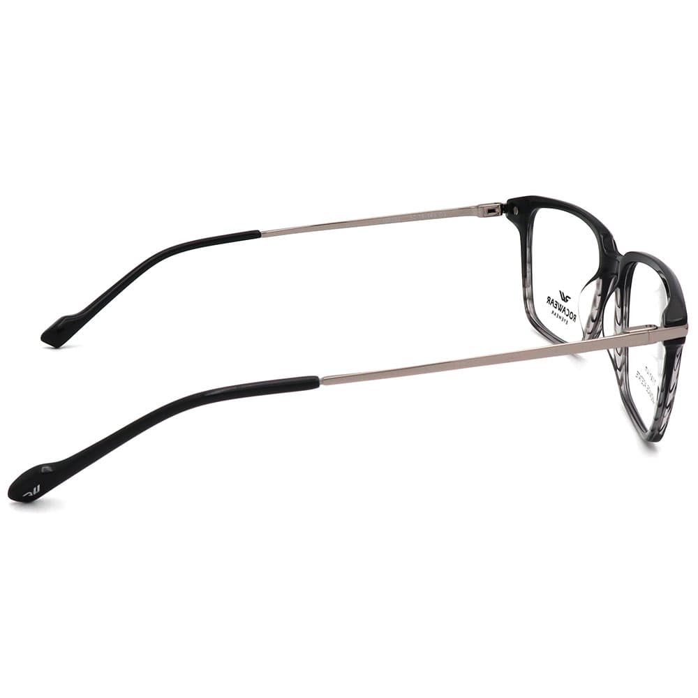 عینک طبی مردانه مستطیل دسته تیتانیوم ROCAWEAR HA153 — تصویر ۸