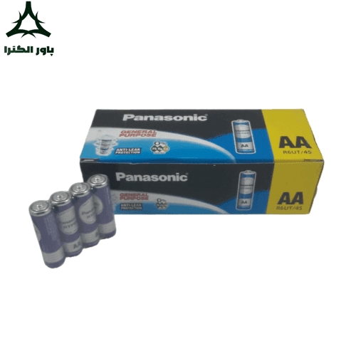 باتری قلمی 1.5 ولتی پاناسونیک Panasonic | شیرینگ 4 عددی | بسته 60 تایی
