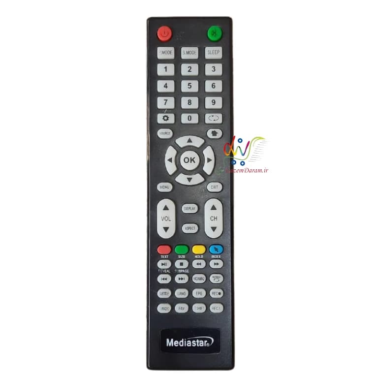 کنترل تلویزیون مدیا استار Mediastar — تصویر ۱۰