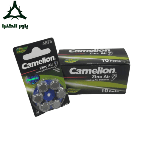 باتری سمعکی A675 1.45V کملیون Camelion | بسته 10 کارتی | 60 عددی