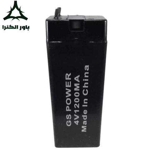 باتری سیلد لید اسید GS POWER 4V 1200mA
