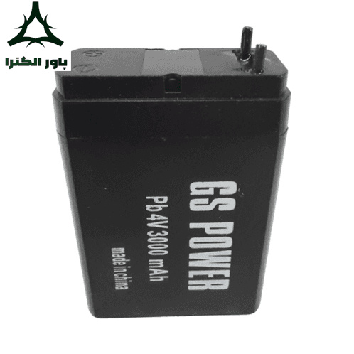 باتری سیلد لید اسید GS POWER 4V 3000mAh