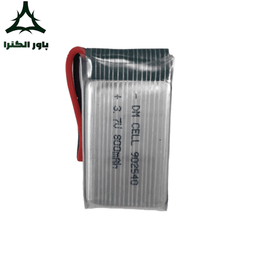 باتری لیتیوم پلیمر DM CELL 3.7V 800mAh 902540 | های پاور