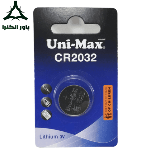 باتری سکه ای یونیمکس CR2032 Uni-Max 3V