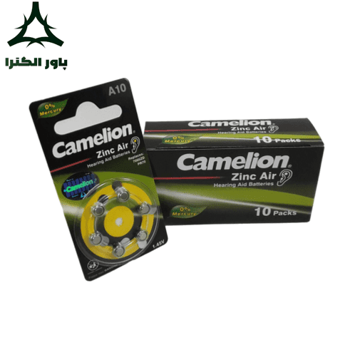 باتری سمعکی A10 کملیون Camelion | بسته 10 ورقی | 60 تایی