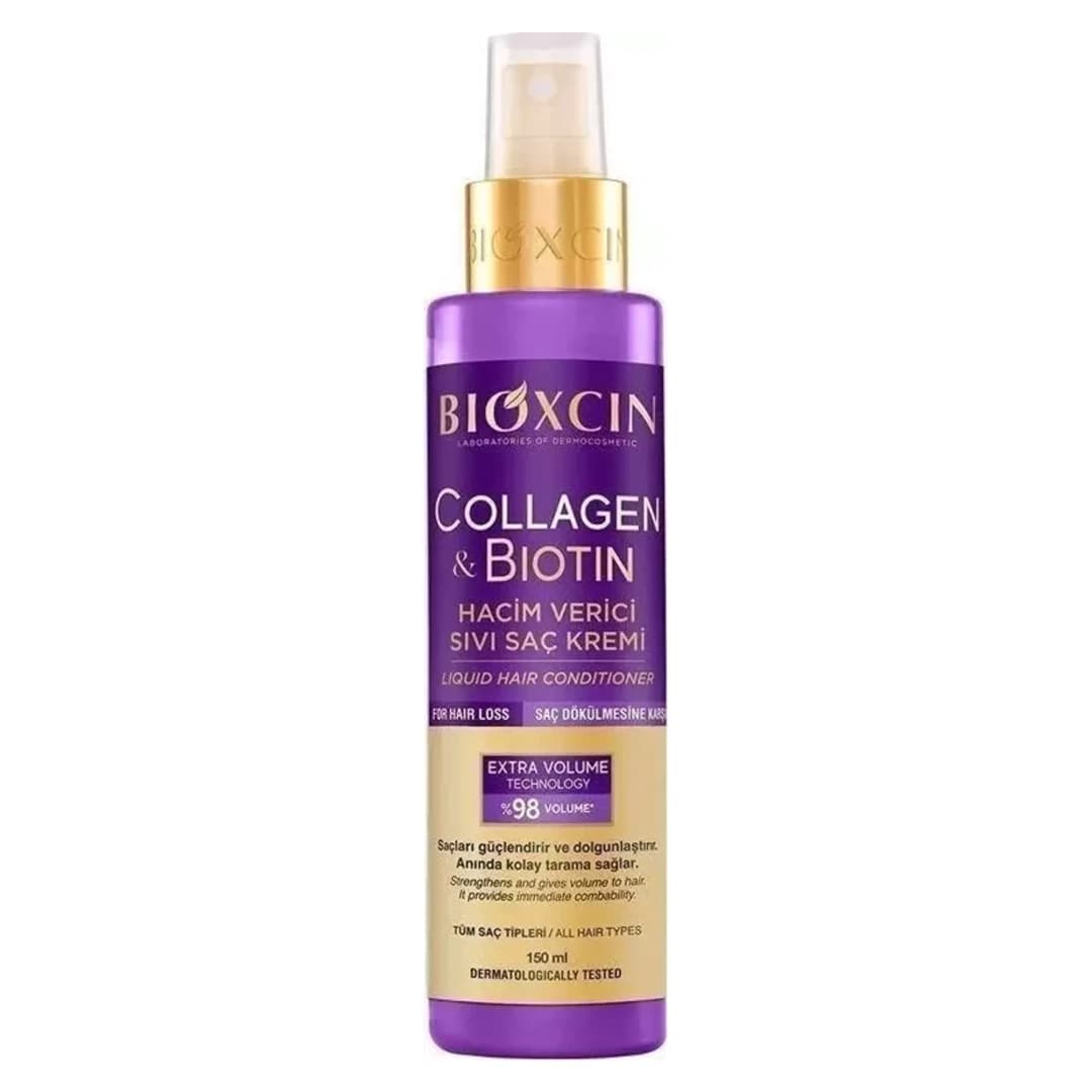اسپری دوفاز کلاژن و بیوتین بیوکسین BIOXIN COLLAGEN & BIOTIN حجم 150 میل — تصویر ۶