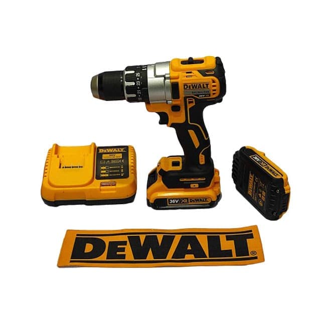 دریل پیچ گوشتی شارژی 36 ولت سه نظام DEWALT DCD701