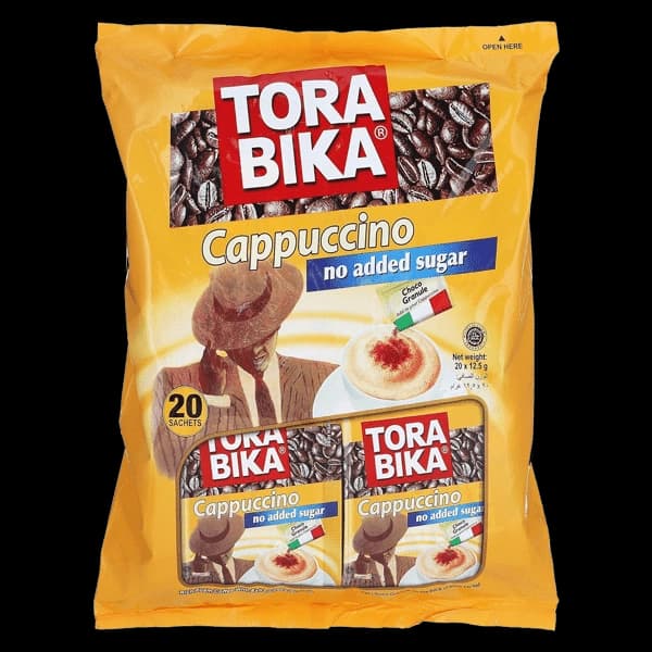 قهوه فوری تورابیکا کاپوچینو بدون شکر Torabika cappuccino no added suger