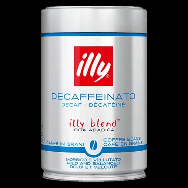دانه قهوه ایلی بدون کافئین illy decaffinato