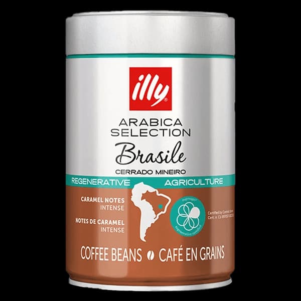 دانه قهوه ایلی برزیل سرادو مینیرو illy brasile cerrado mineiro
