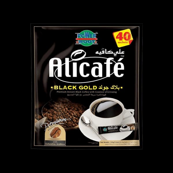 قهوه فوری علی کافه بلک گلد Alicafe black gold