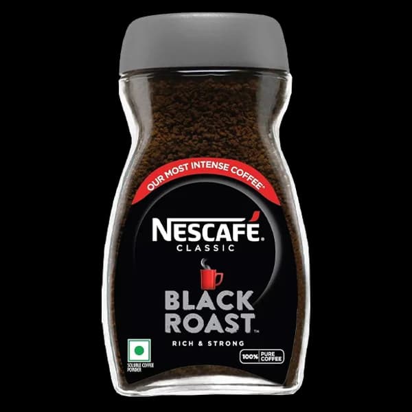 قهوه فوری نسکافه بلک روست Nescafe black roast coffee