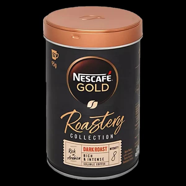 قهوه فوری نسکافه گلد دارک روست Nescafe gold dark roast coffee — تصویر ۲
