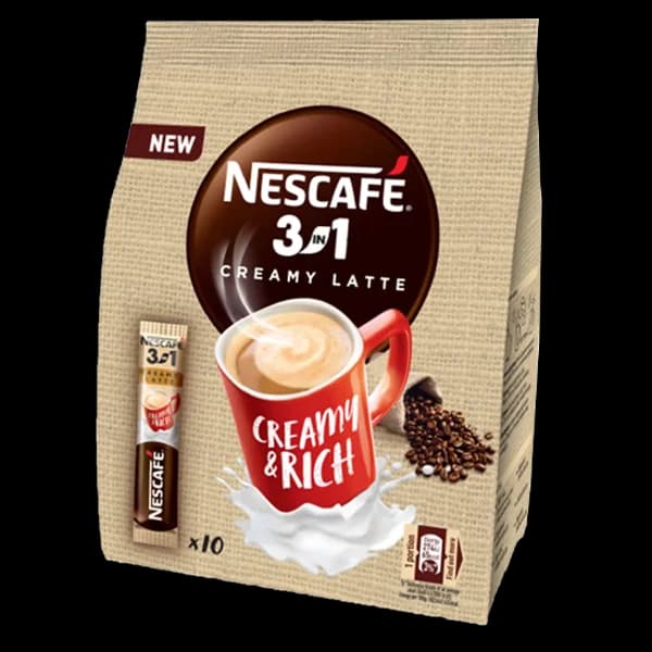 قهوه فوری نسکافه لاته خامه ای Nescafe creamy latte coffee — تصویر ۳