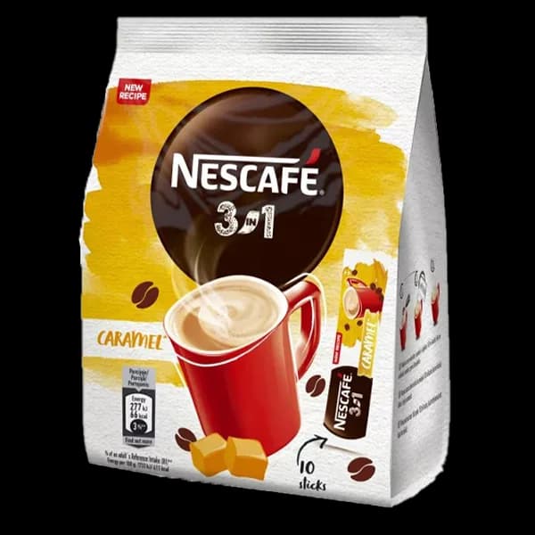 قهوه فوری نسکافه کارامل Nescafe cappuccino coffee — تصویر ۲