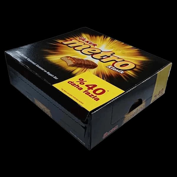 باکس 18 عددی شکلات مترو Metro chocolate box — تصویر ۲