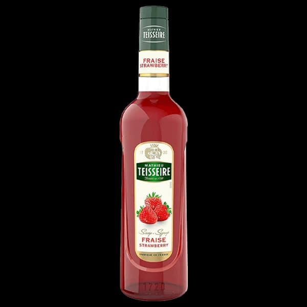 سیروپ تسیر توت فرنگی Teisseire strawberry syrup — تصویر ۳