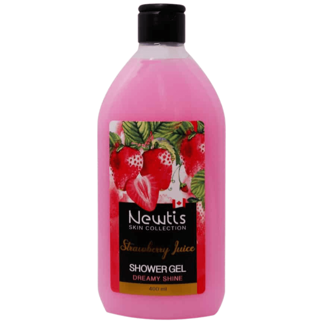 شامپو بدن نیوتیس مدل استروبری جویس حجم 400 میلNewtis body shampoo, strawberry juice model, volume 400 ml — تصویر ۴