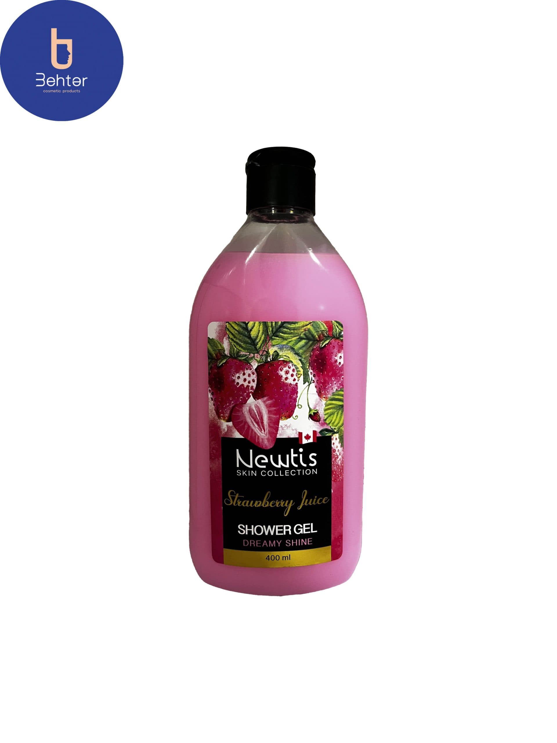 شامپو بدن نیوتیس مدل استروبری جویس حجم 400 میلNewtis body shampoo, strawberry juice model, volume 400 ml — تصویر ۷