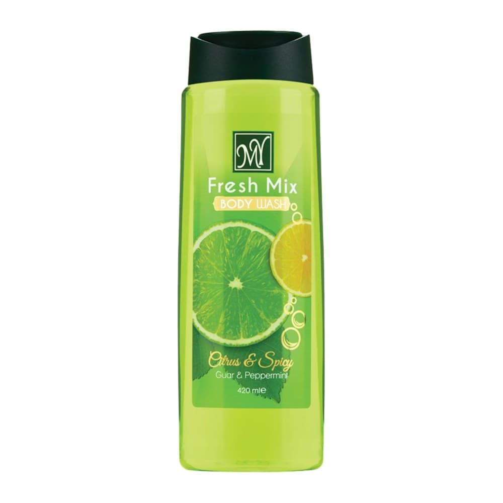 شامپو بدن فرش میکس مای انرژی بخش حاوی عصاره لیمو 420 میلFersh Mix Mai energizing body shampoo containing lemon extract 420 ml — تصویر ۱۱