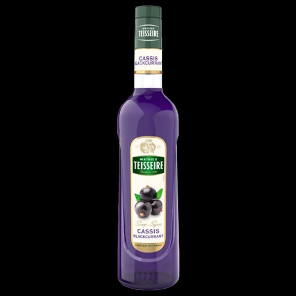 سیروپ تسیر انگور سیاه Teisseire blackcurrant syrup