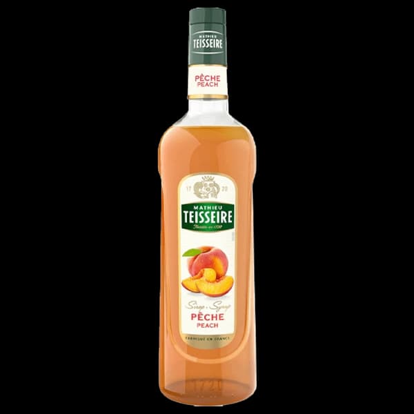 سیروپ تسیر هلو Teisseire peach syrup — تصویر ۳