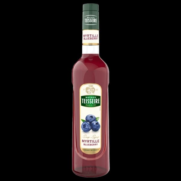سیروپ بلوبری تسیر Teisseire blueberry syrup