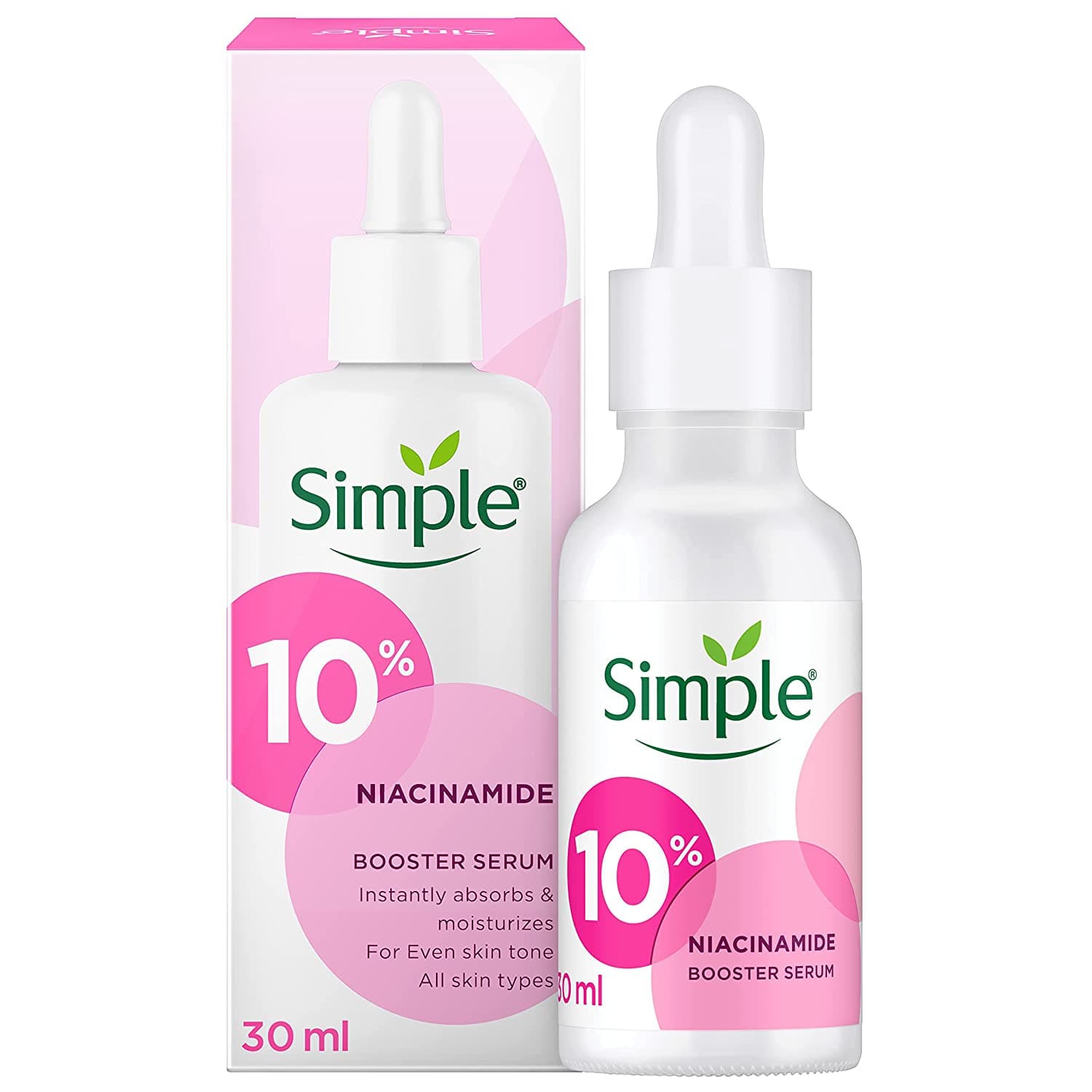 سرم ضد جوش و ضد لک نیاسینامید 10% سیمپل 30ml
