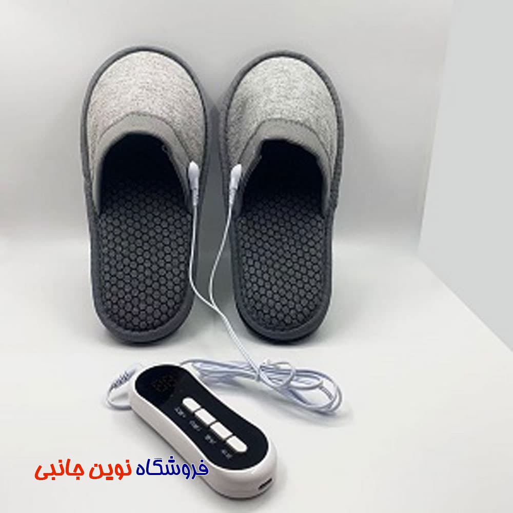 ماساژور کف پا دیجیتال فیزیوتراپی ریموت دار برند MDHL مدل JY-006 ا MDHL JY-006 Digital Physiotherapy Massage Shoes (تک / عمده)