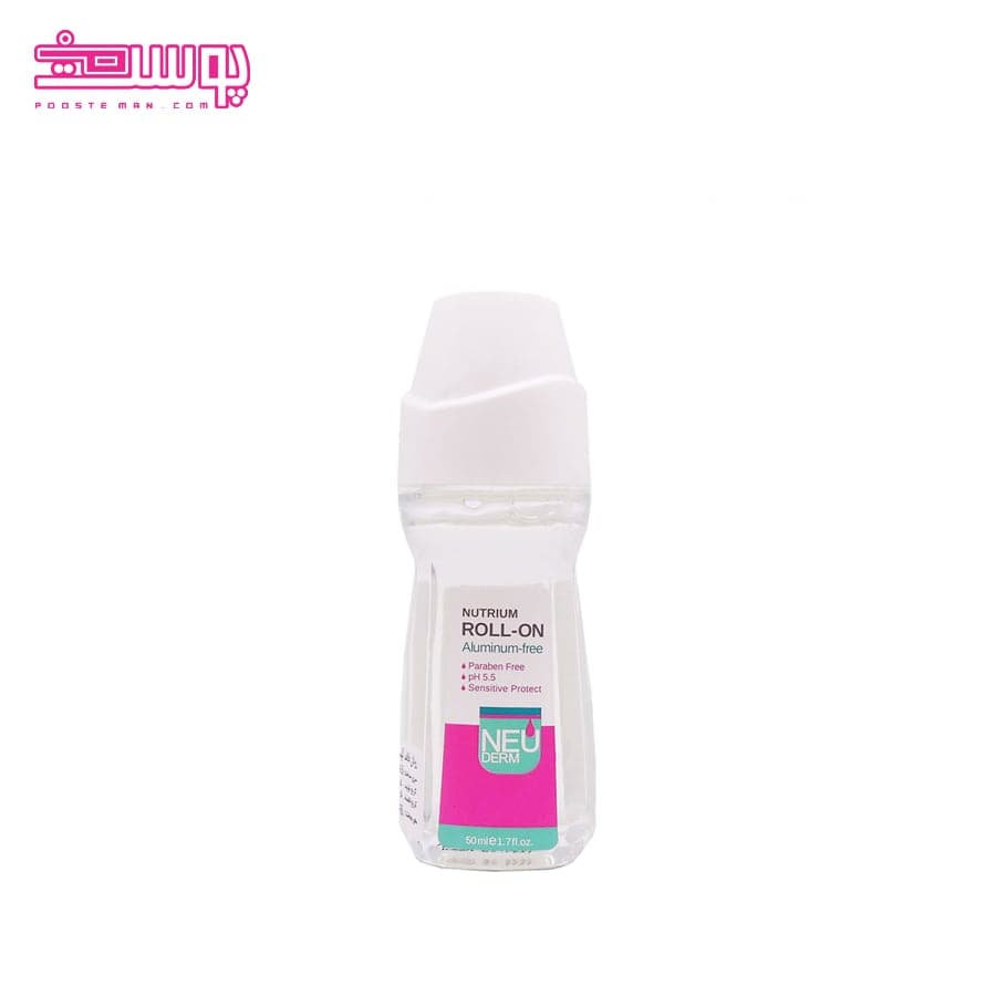 مام رول ضدتعریق نئودرم فاقد آلومینیوم زنانه 50 nutrium antiperspirant roll without aluminum for women, 50 mil — تصویر ۴