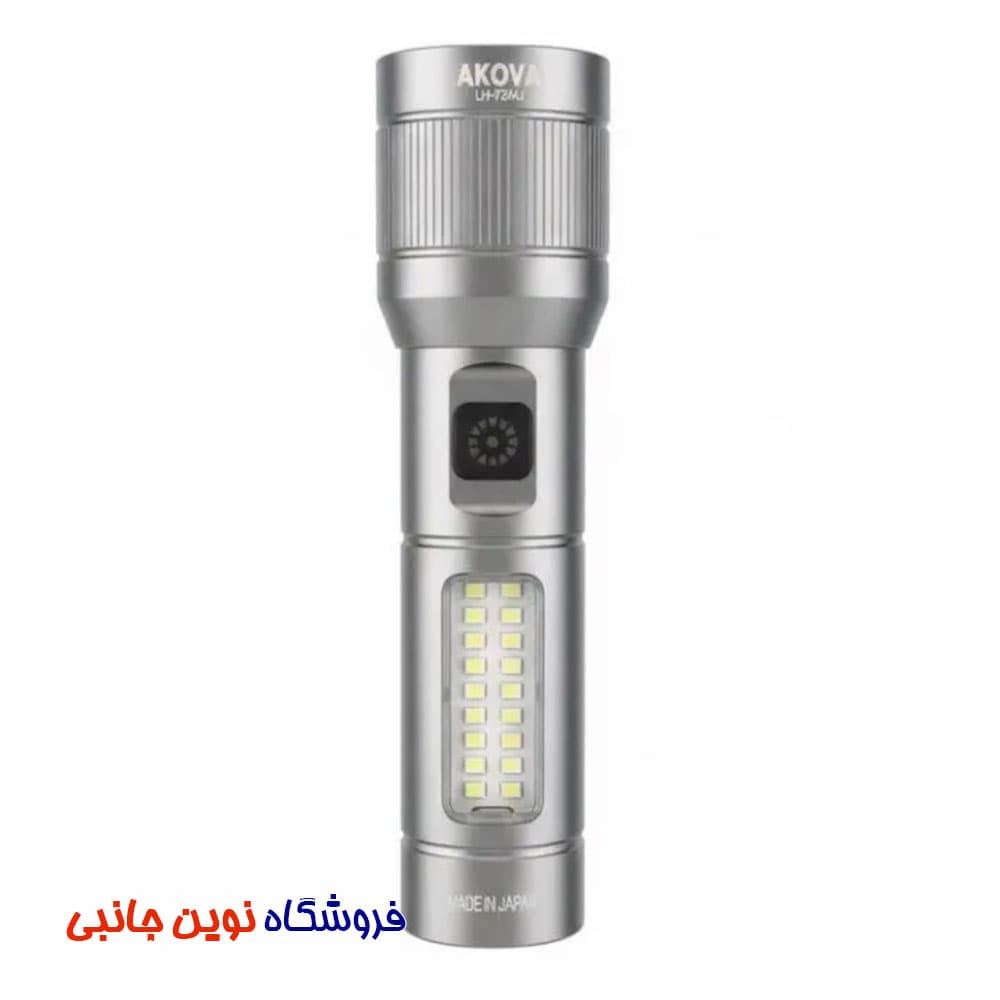 چراغ قوه پر قدرت Zingaro مدل KM-286 ا Zingaro KM-286 flashlight (تک/عمده) — تصویر ۷