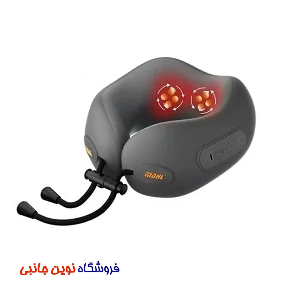 ماساژور گردن MDHL مدل MD-9838 ا MDHL MD-9838 electric neck massager pillow (تک / عمده)