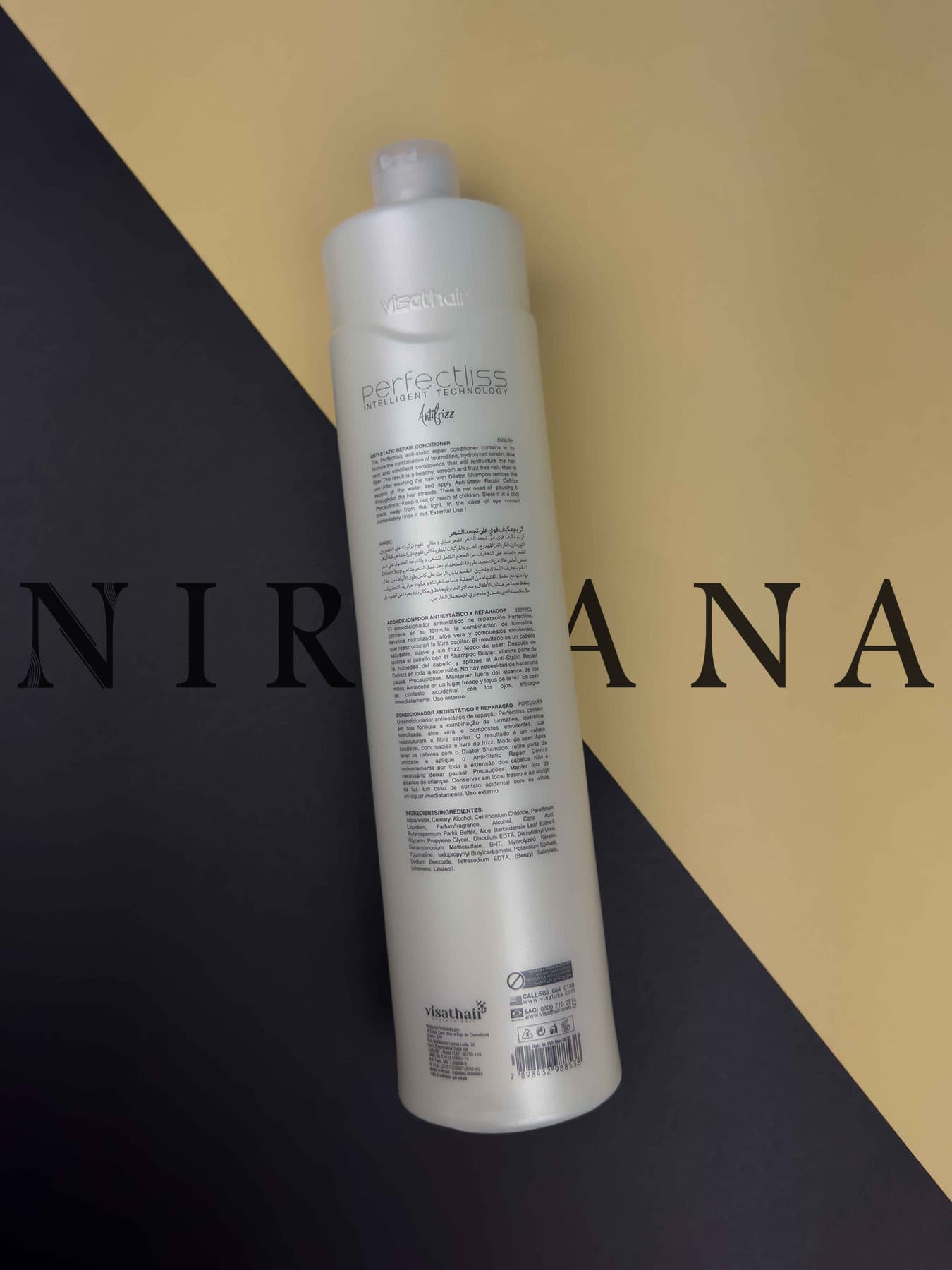 کراتین تورمالین سفید برند پرفکت لیس مخصوص دکلره PerfectLiss Visathair — تصویر ۷