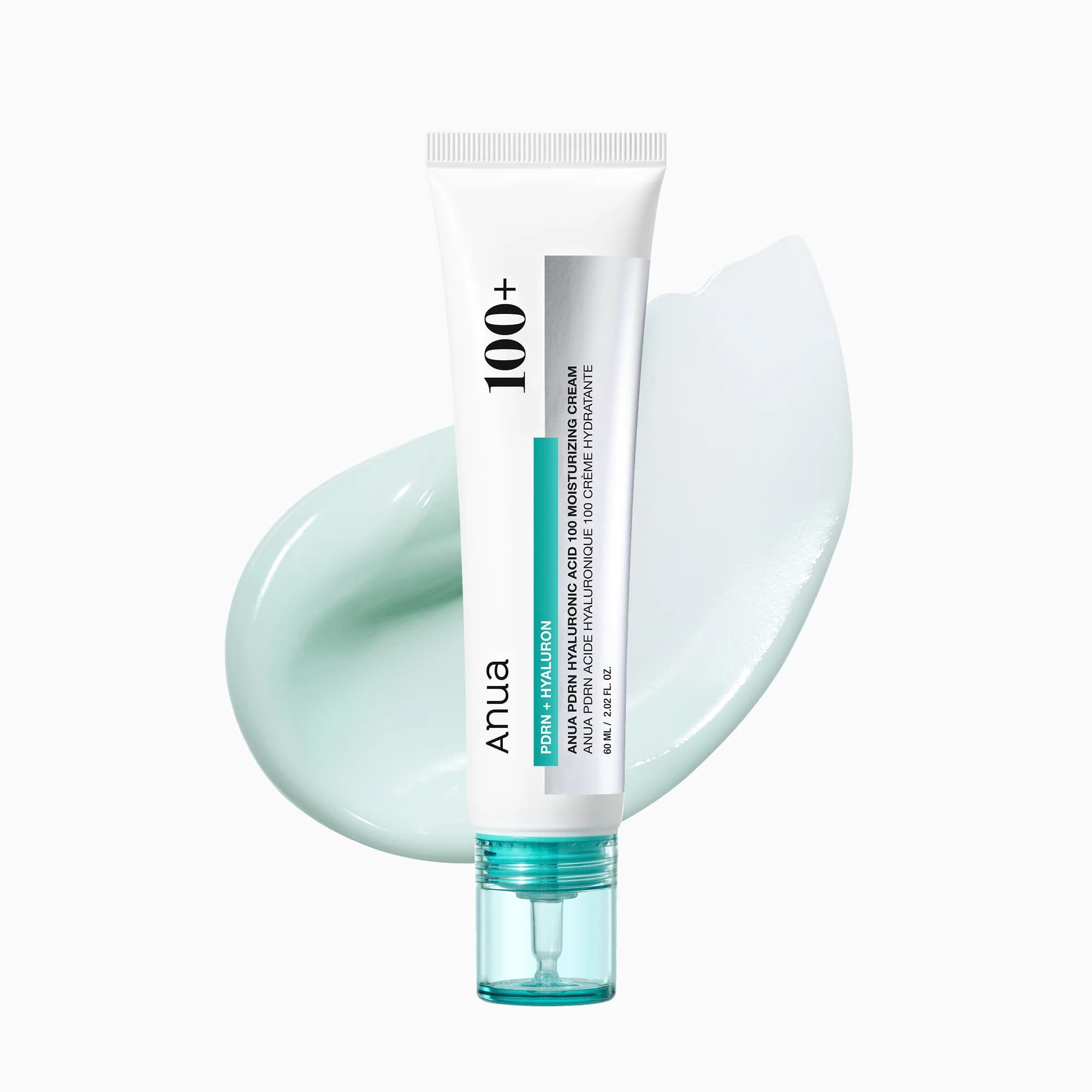 كرم مرطوب كننده و ابرسان عمقی PDRN و هيالورونيک اسيد انوا 60 ميل Anua PDRN Hyaluronic Acid 100 Moisturizing Cream 60ml — تصویر ۸