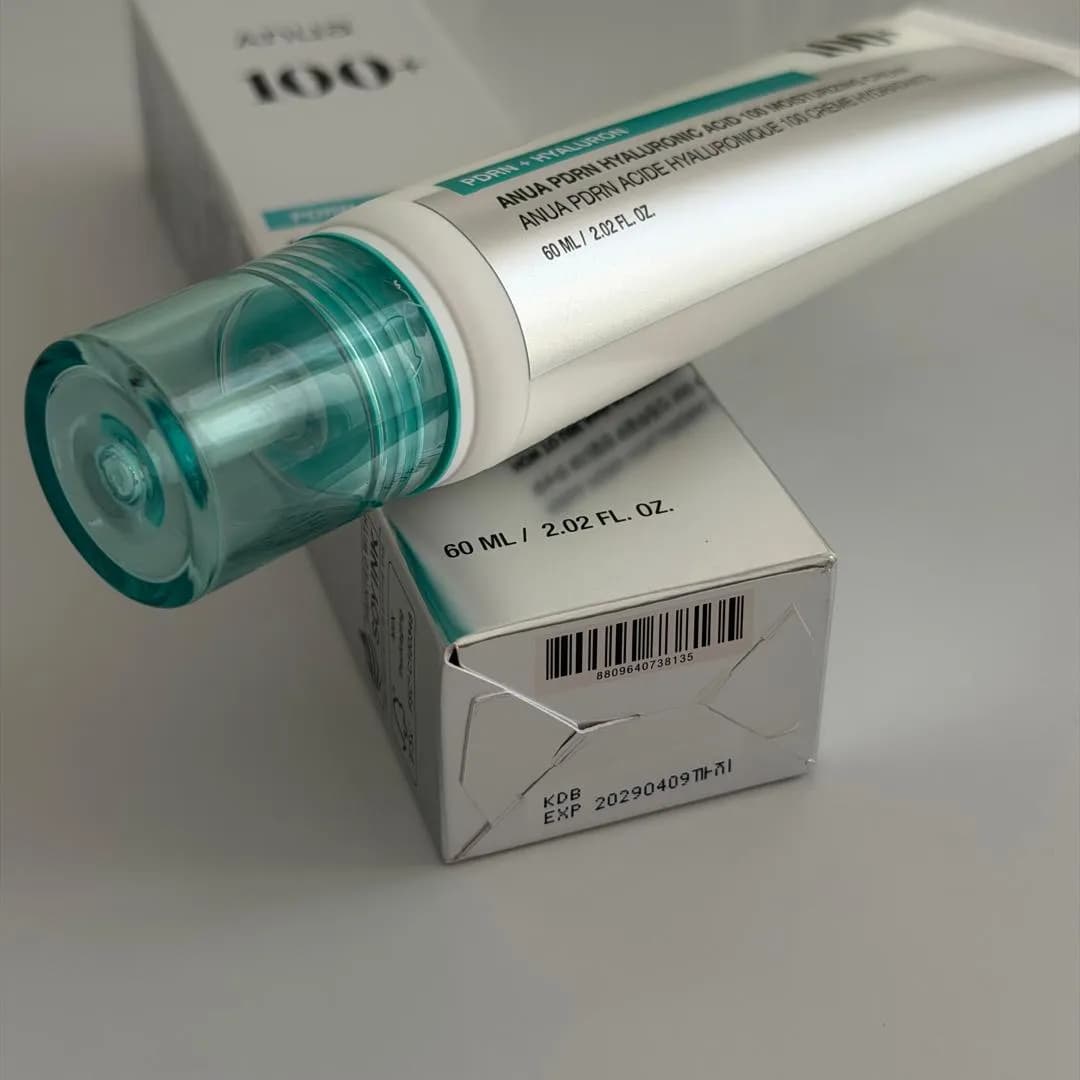 كرم مرطوب كننده و ابرسان عمقی PDRN و هيالورونيک اسيد انوا 60 ميل Anua PDRN Hyaluronic Acid 100 Moisturizing Cream 60ml — تصویر ۱۰