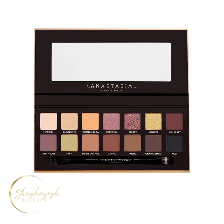 پالت سايه چشم مات و شيمر سافت گلم اناستازيا بورلي هيلز 14 رنگ Anastasia Beverly Hills Soft Glam Eyeshadow Palette — تصویر ۵