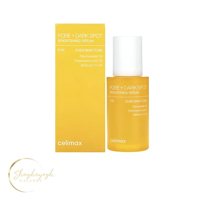 سرم روشن کننده و ضدلک و یکنواخت کننده پوست سلیمکس 30 میل Celimax Pore Dark Spot Brightening Serum 30ml
