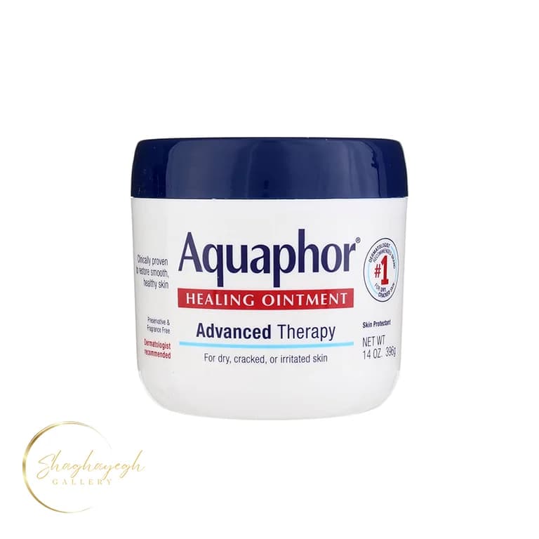 کرم ترمیم کننده و محافظ پوست خشک و ترک خورده اکوآفور Advanced Therapy 99 گرم Aquaphor Healing Ointment Advanced Therapy 99g