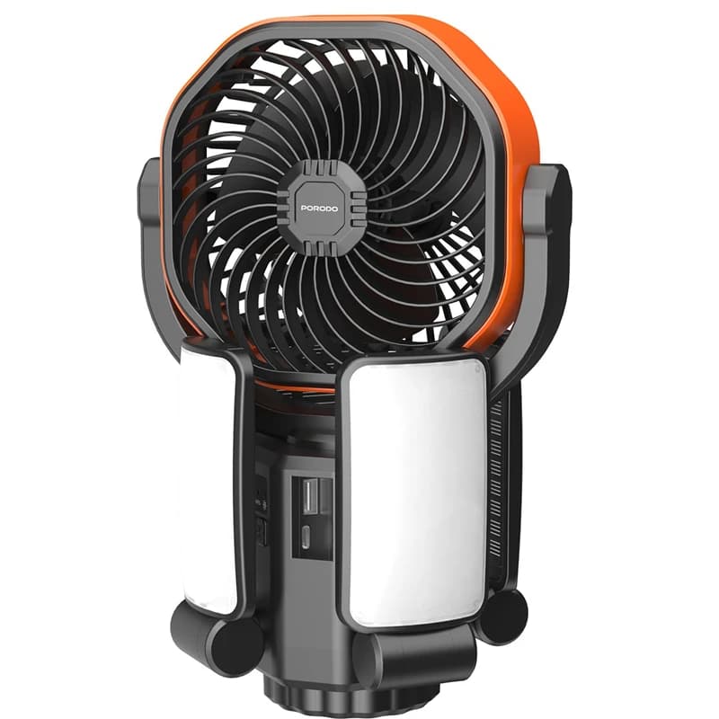 پنکه شارژی خورشیدی پرودو مدل Suncharge با پاوربانک — تصویر ۹