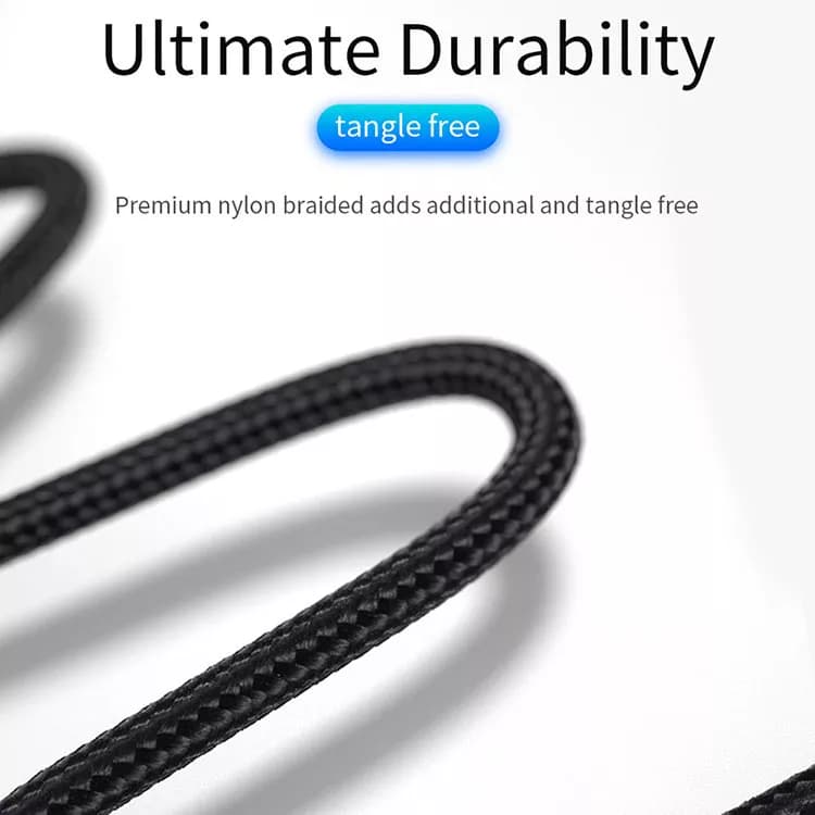 کابل تبدیل USB-C به لایتنینگ اپل ویوو مدل WIWU WP101 طول 1 متر — تصویر ۱۱